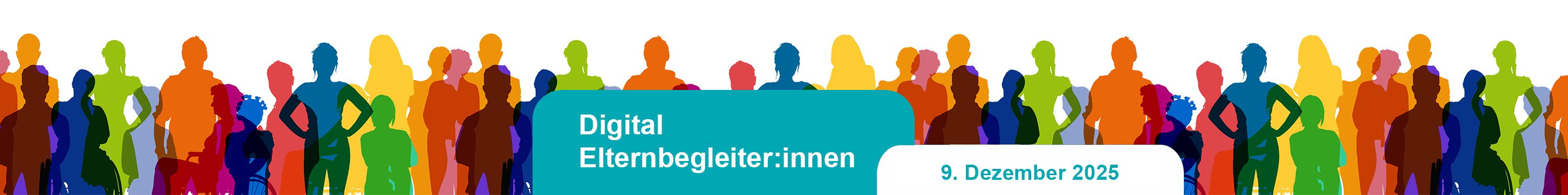 Veranstaltungstitel: in einer Grafik mit vielen Menschen